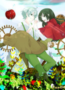 Временная продавщица яблок