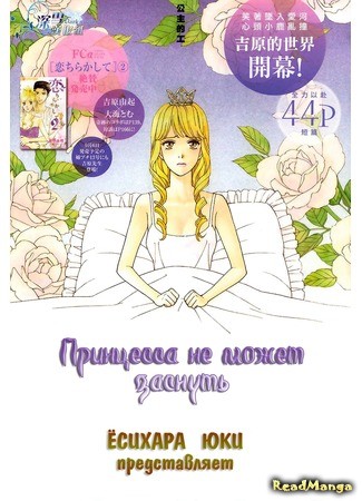 манга Принцесса не может заснуть (Princess cannot sleep: Nemuri ga nai hime) 26.03.14