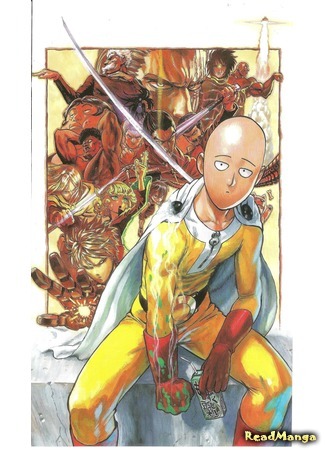 манга Ванпанчмен - Энциклопедия героев (One Punch Man - fanbook: OnePunch-Man - Hero taizen) 03.12.15