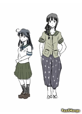 манга Сёстры Китаками (Kantai Collection dj - Kitakami Sisters: Kantai Collection dj - Kitakami Ane Imouto) 10.07.16