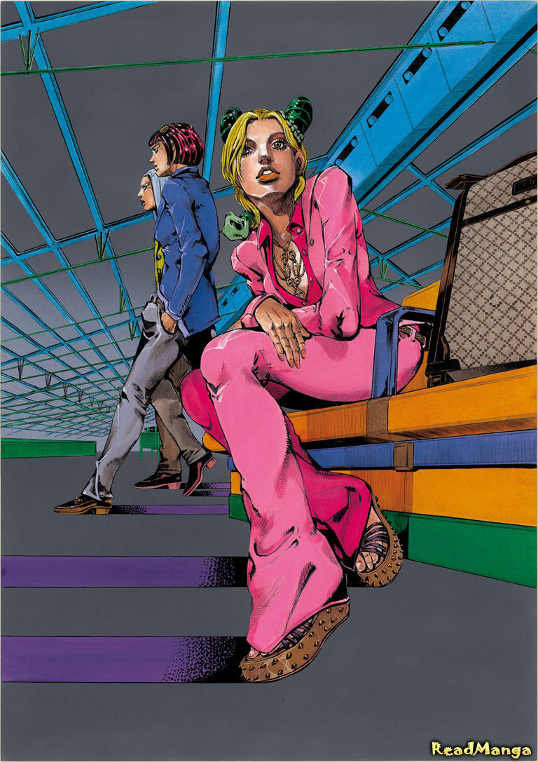 Jolyne Fly High With Gucci Манга Взлетай до небес вместе с Гуччи, Джолин (Jolyne, Fly High with