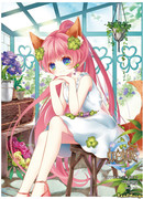 Радужная девушка