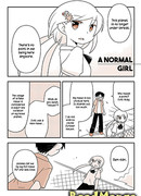 Обычная девушка