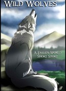 Северное сияние: дикие волки