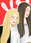 Зайка и Медвежонок.