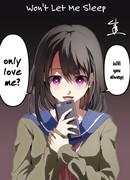 Моя девушка-яндере не даст мне умереть