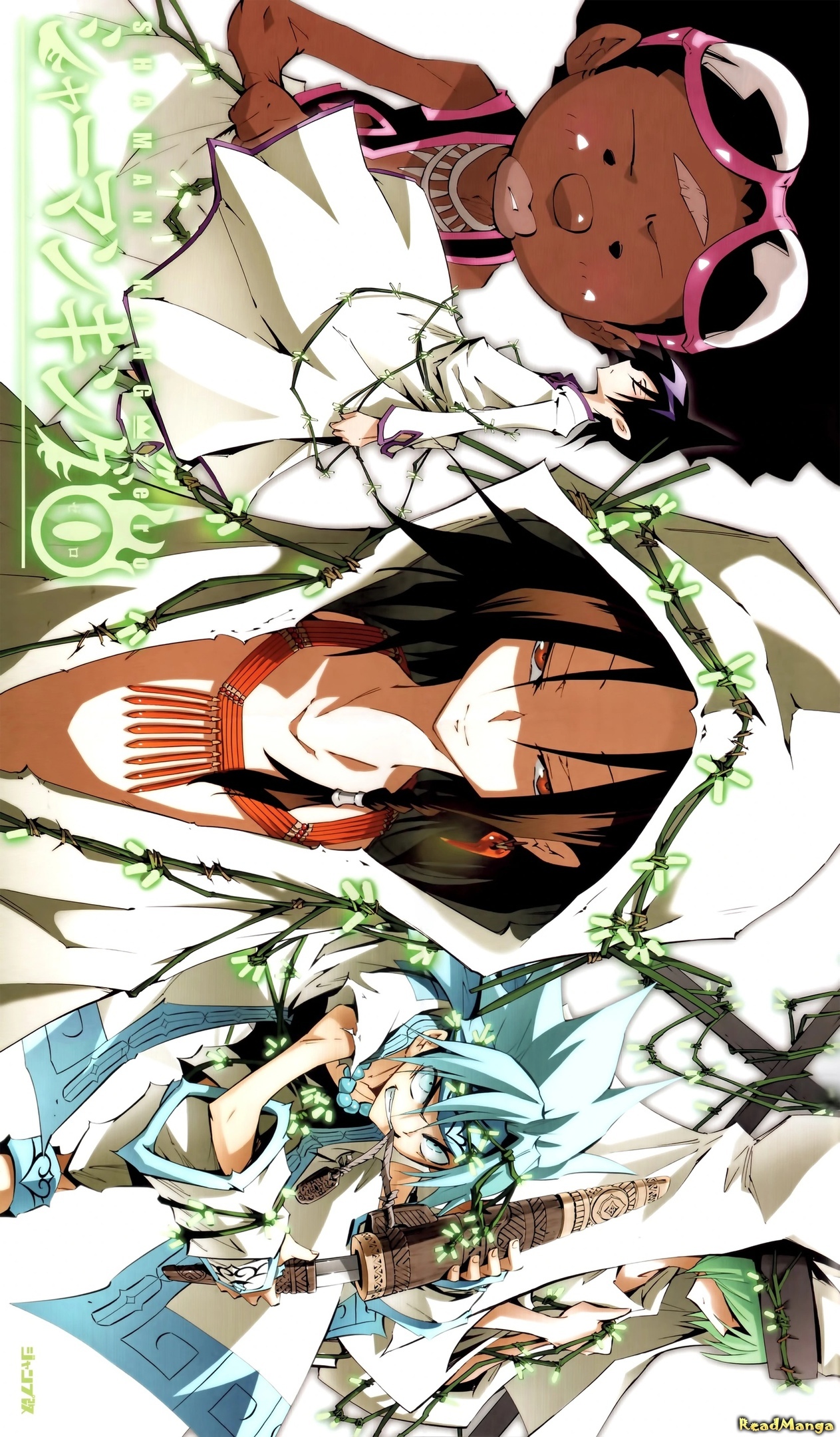 Манга Шаман Кинг зеро (Shaman King Zero Shaman King 0) Хироюки Такэи