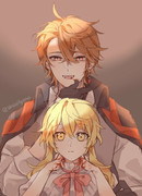 Вампирский AU (Геншиновский удар)