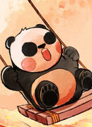 Занятая панда