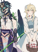 Комиксы по Genshin Impact от majunju