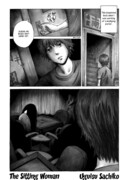 Сидящая женщина