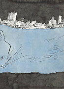 Синяя кошка