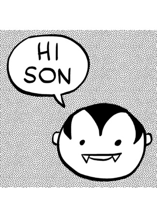 манга Мой отец - Дракула (My dad is Dracula) 14.11.25